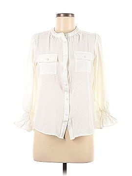 NY Collection Long Sleeve Blouse (view 1)