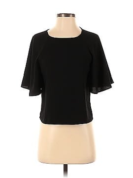 Zara Basic Short Sleeve Blouse (view 1)