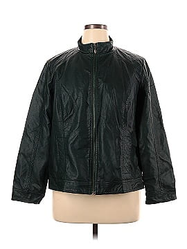 Cj Banks Faux Leather Jacket (view 1)