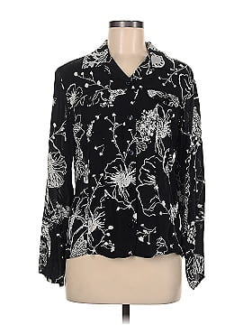 Chico's Long Sleeve Silk Top (view 1)