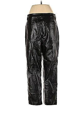 MICHAEL Michael Kors Faux Leather Pants (view 2)