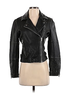 Topshop Faux Leather Jacket (view 1)