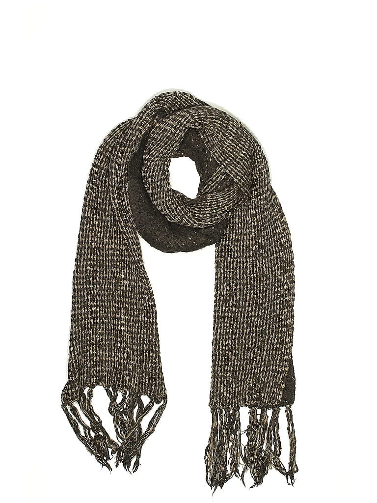 Pre-owned Assorted Brands Scarf In Brown