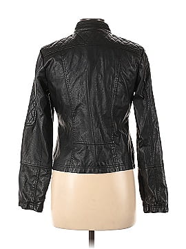 Maralyn & Me Faux Leather Jacket (view 2)