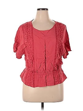 SONOMA life + style Short Sleeve Blouse (view 1)