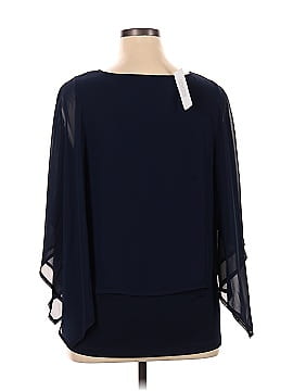 Easywear by Chico's 3/4 Sleeve Blouse (view 2)