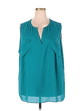 Worthington Sleeveless Blouse (view 1)