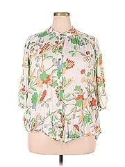 Maeve By Anthropologie 3/4 Sleeve Blouse