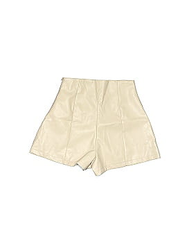 Air Space Faux Leather Shorts (view 2)