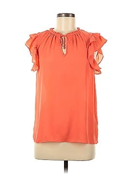 H By Halston Short Sleeve Blouse (view 1)