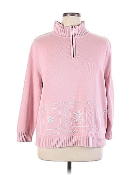 Stitches Pullover Sweater (view 1)