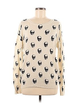 Skull Cashmere pullover sweater (view 1)