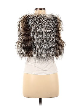 Esley Faux Fur Vest (view 2)