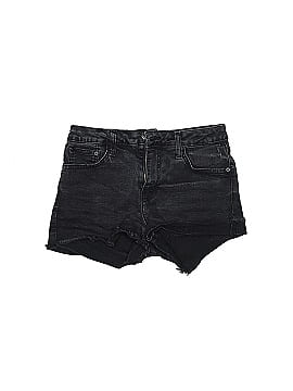 Just Black Denim Shorts (view 1)