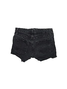 Just Black Denim Shorts (view 2)