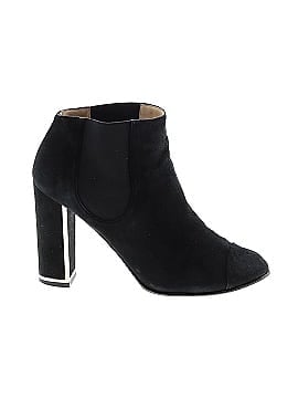 Chanel Suede Chelsea Ankle Boots (view 1)