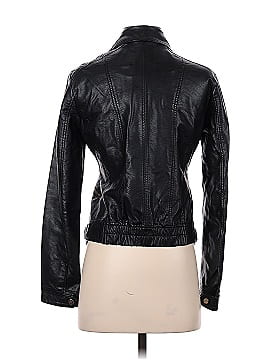 Quinn Faux Leather Jacket (view 2)