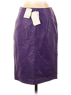 Escada Faux Leather Skirt (view 2)