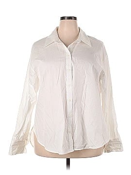 Zara Long Sleeve Button-Down Shirt (view 1)