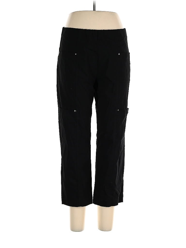 Gallery Couture Black Casual Pants Size 12 - photo 1