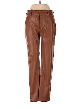 Zara Faux Leather Pants (view 1)