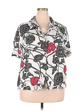 Hot Cotton by Marc Ware Short Sleeve Button-Down Shirt (view 1)