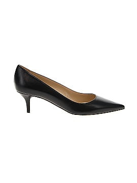Jimmy Choo Black Kid Leather Pointed-Toe Pumps (view 1)