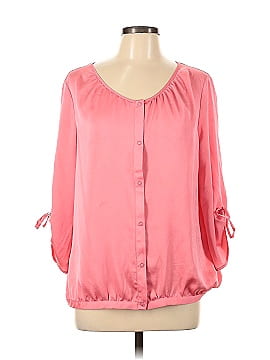 New York & Company Long Sleeve Blouse (view 1)