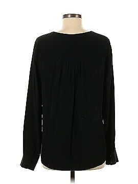 Diane von Furstenberg Long Sleeve Silk Top (view 2)