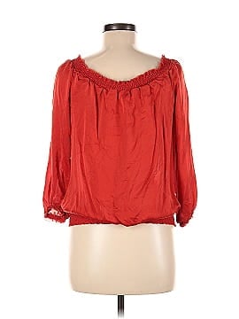 White House Black Market 3/4 Sleeve Blouse (view 2)