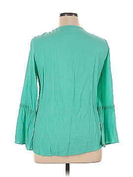 NY Collection Long Sleeve Blouse (view 2)