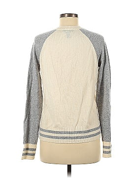 Aqua Cashmere Pullover Sweater (view 2)