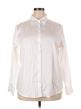 Jones New York Signature Long Sleeve Button-Down Shirt (view 1)