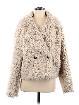 By Anthropologie Faux Fur Jacket (view 1)