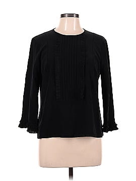 Marc Jacobs Long Sleeve Silk Top (view 1)