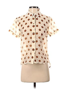 CAbi Short Sleeve Button-Down Shirt (view 1)
