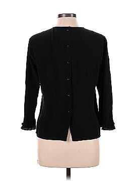 Marc Jacobs Long Sleeve Silk Top (view 2)