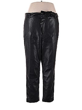 ELOQUII Faux Leather Pants (view 1)
