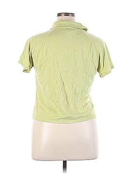 New York & Company Short Sleeve Blouse (view 2)