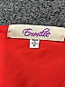 Emmelee 100% Polyester Red Sleeveless Blouse Size M - photo 3