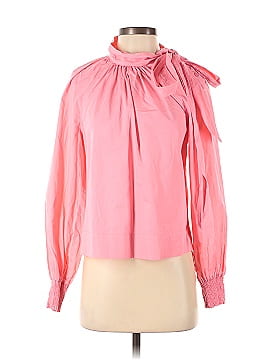 Topshop Long Sleeve Blouse (view 1)