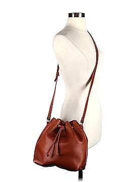 Portland Leather Goods Leather Bucket Bag (view 2)