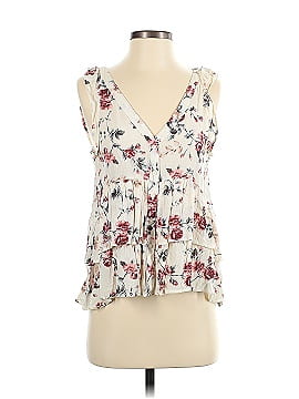 American Eagle Outfitters Short Sleeve Blouse (view 1)