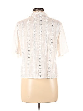 Olivaceous Short Sleeve Button-Down Shirt (view 2)