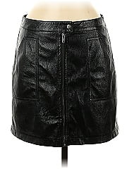 Minkpink Faux Leather Skirt