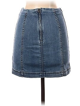 Free People Denim Skirt (view 2)