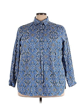 Lands' End Long Sleeve Button-Down Shirt (view 1)