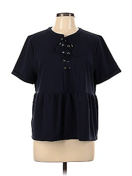 Ann Taylor Short Sleeve Top (view 1)