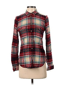 American Eagle Outfitters Long Sleeve Button-Down Shirt (view 1)