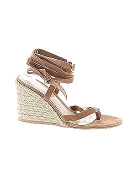 Gianvito Rossi Suede Espadrille Wedges (view 1)